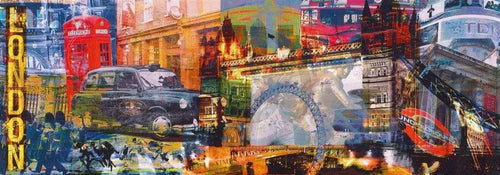 Saskia Porkay London Reproducción de arte 100x35cm | Yourdecoration.es