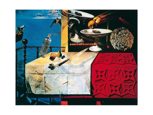Salvador Dali Natura morte vivente Reproducción de arte 80x60cm | Yourdecoration.es