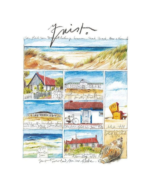 Sabine Gerke Juist Reproducción de arte 40x50cm | Yourdecoration.es