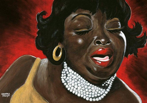 Sandra Knuyt Mama's Blues Reproducción de arte 100x70cm | Yourdecoration.es