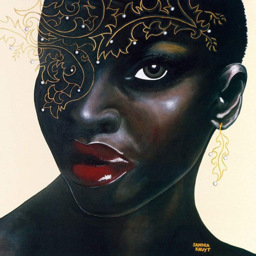 Sandra Knuyt Ebony Reproducción de arte 70x70cm | Yourdecoration.es