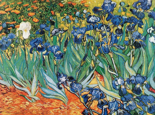 Vincent Van Gogh Iris Reproducción de arte 80x60cm | Yourdecoration.es