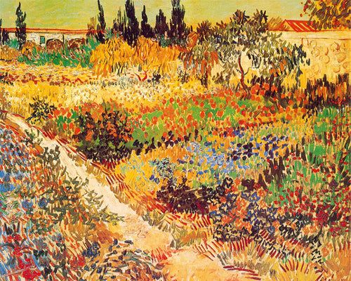 Vincent Van Gogh Giardino in fioritura Reproducción de arte 30x24cm | Yourdecoration.es