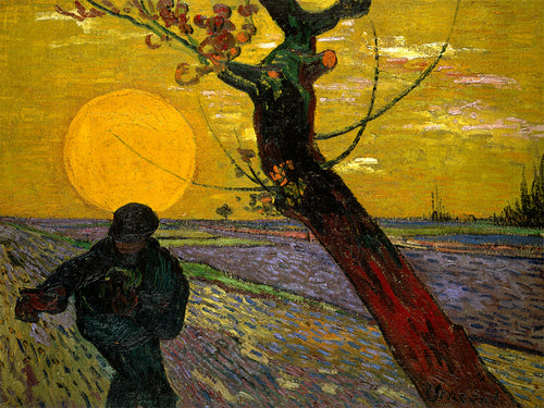 Vincent Van Gogh Le Sémeur Reproducción de arte 80x60cm | Yourdecoration.es