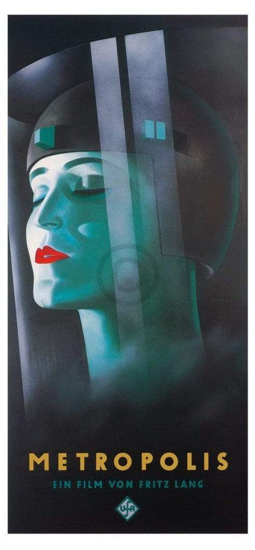 Werner Graul Metropolis Reproducción de arte 88x190cm | Yourdecoration.es