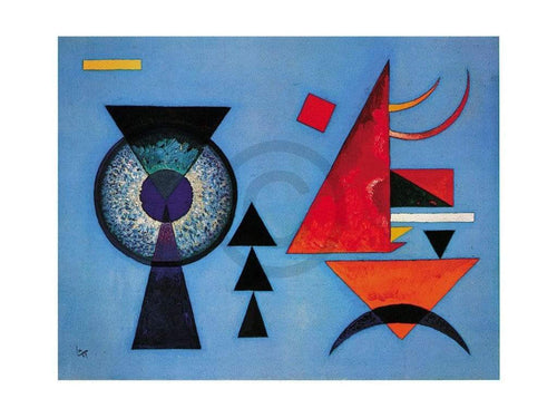 Wassily Kandinsky Weiches Hart Reproducción de arte 80x60cm | Yourdecoration.es