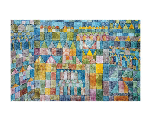 Paul Klee Tempelviertel von Pert, 1928 Reproducción de arte 50x40cm | Yourdecoration.es