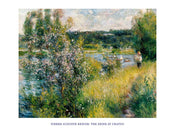 Impresion del arte Auguste Renoir The Seine at Chatou 80x60cm REN 91 | Yourdecoration.es