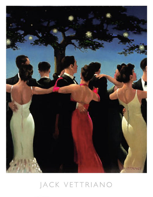 Impresion del arte Jack Vettriano Waltzers 40x50cm JKV 06 | Yourdecoration.es