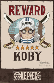 Poster One Piece Wanted Koby Cross Guild 61x91 5cm GBYDCOA009 | Yourdecoration.es