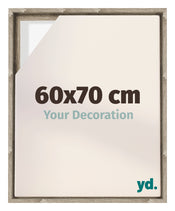Lyon MDF Marco Flotante 60x70cm Roble Sonoma Delantera Tamano | Yourdecoration.es