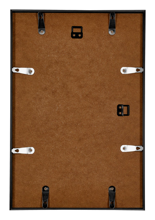 Austin Aluminio Marco de Fotos 60x90cm Negro muy brillante Parte trasera | Yourdecoration.es