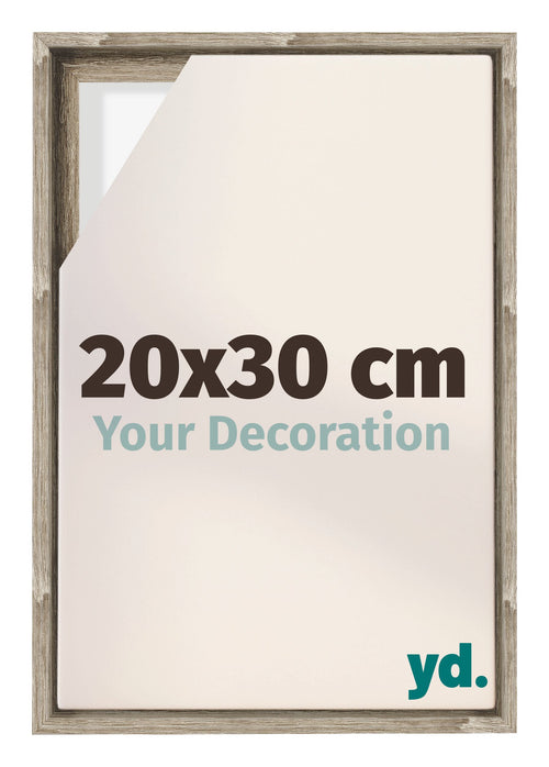 Lyon MDF Marco Flotante 20x30cm Roble Sonoma Delantera Tamano | Yourdecoration.es