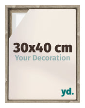 Lyon MDF Marco Flotante 30x40cm Roble Sonoma Delantera Tamano | Yourdecoration.es