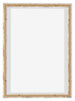 Lyon MDF Marco Flotante 5 7 Blanco Vintage Trasera | Yourdecoration.es