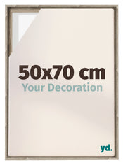 Lyon MDF Marco Flotante 50x70cm Roble Sonoma Delantera Tamano | Yourdecoration.es