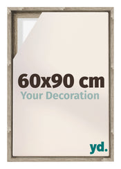 Lyon MDF Marco Flotante 60x90cm Roble Sonoma Delantera Tamano | Yourdecoration.es