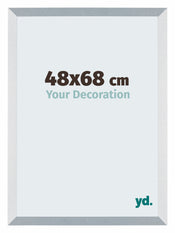 Mura MDF Marco de Fotos 48x68cm Aluminio Cepillado Parte delantera Tamano | Yourdecoration.es