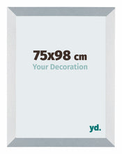 Mura MDF Marco de Fotos 75x98cm Aluminio Cepillado Delantera Tamano | Yourdecoration.es