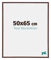 Annecy Plastico Marco de Fotos 50x65cm Marron Parte delantera Tamano | Yourdecoration.es