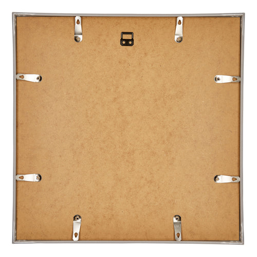 Annecy Plastico Marco de Fotos 70x70cm Plateado Parte trasera | Yourdecoration.es