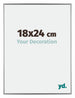 Evry Plastico Marco de Fotos 18x24cm Plateado Parte delantera Tamano | Yourdecoration.es