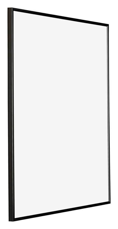 Evry Plastico Marco de Fotos 24x30cm Negro muy brillante Parte delantera Oblicuo | Yourdecoration.es