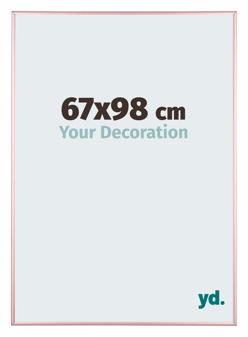 Kent Aluminio Marco de Fotos 67x98cm Cobre Delantera Tamano | Yourdecoration.es