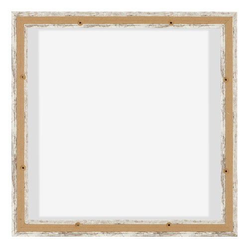 Lyon MDF Marco Flotante 1 1 Blanco Vintage Trasera | Yourdecoration.es