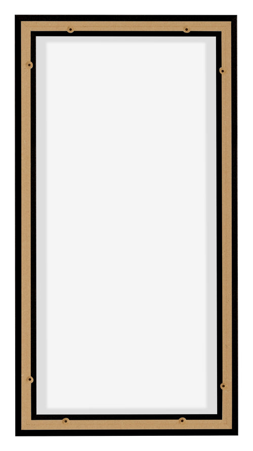 Lyon MDF Marco Flotante 1 2 Roble Oscuro Trasera | Yourdecoration.es