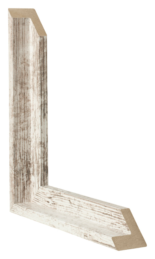 Lyon MDF Marco Flotante Blanco Vintage Diametro | Yourdecoration.es