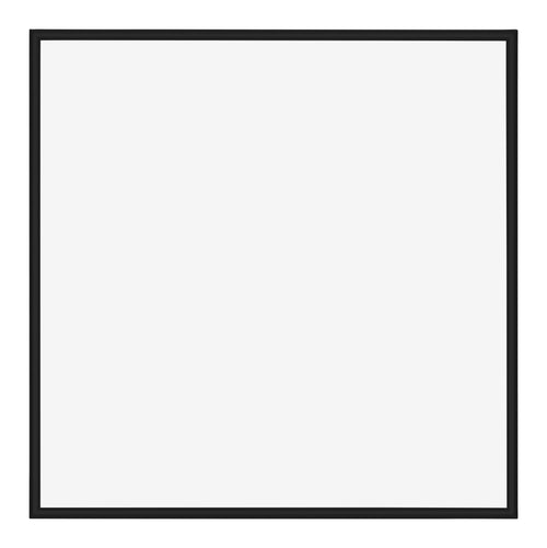 Miami Aluminio Marco De Fotos 60x60cm Negro Muy Brillante Delantera | Yourdecoration.es