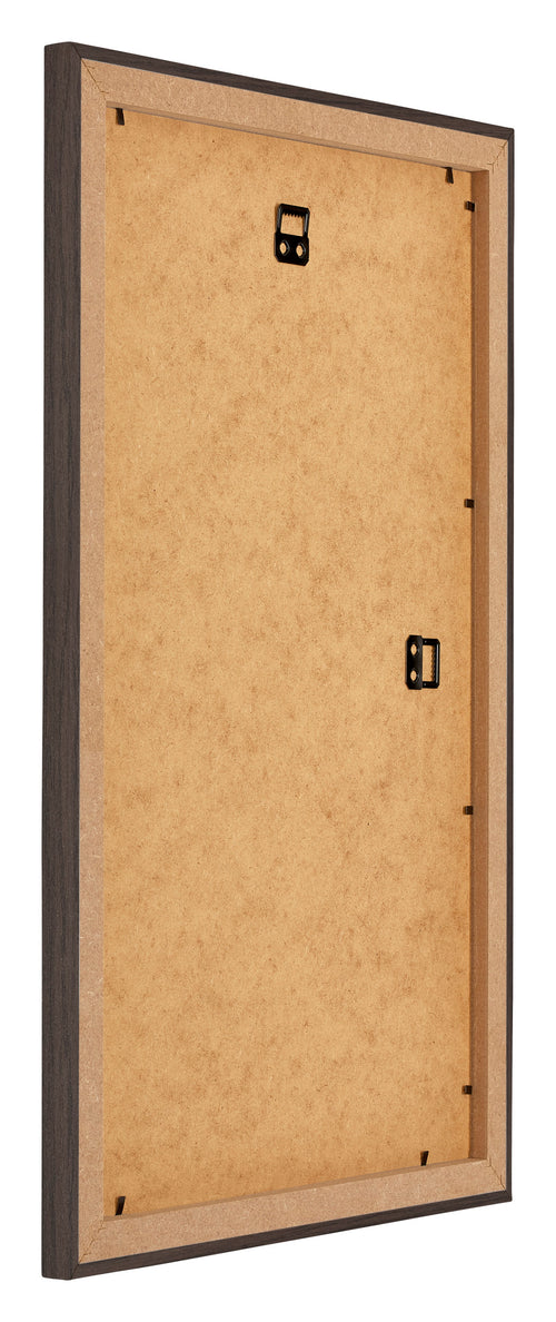 Mura MDF Marco de Fotos 33x48cm Roble Oscuro Trasera Oblicuo | Yourdecoration.es