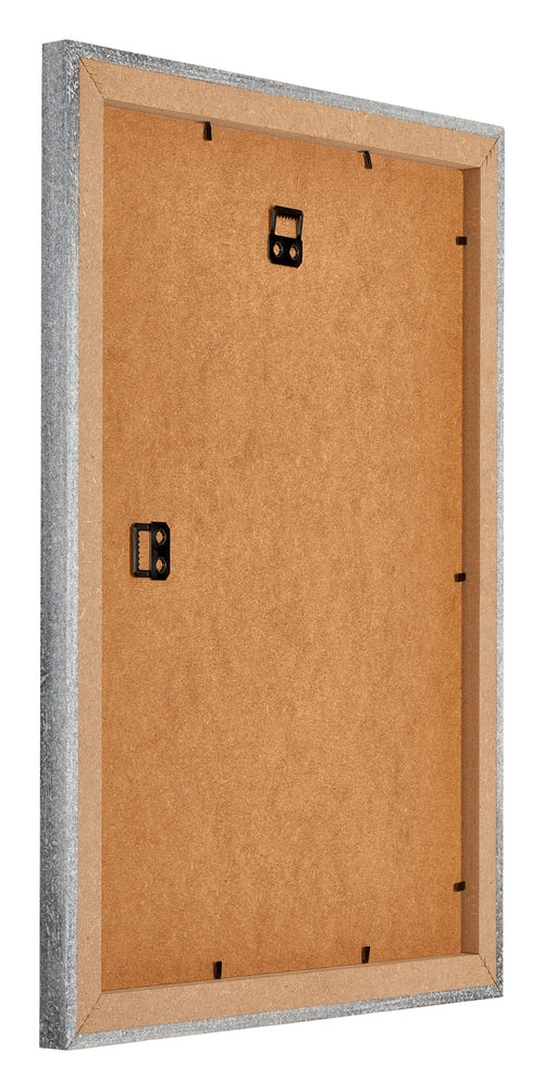 Mura MDF Marco de Fotos 45x60cm Gris barrido Parte trasera Oblicuo | Yourdecoration.es