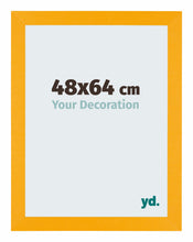 Mura MDF Marco de Fotos 48x64cm Amarillo Delantera Tamano | Yourdecoration.es