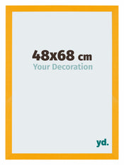 Mura MDF Marco de Fotos 48x68cm Amarillo Parte delantera Tamano | Yourdecoration.es