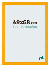 Mura MDF Marco de Fotos 49x68cm Amarillo Delantera Tamano | Yourdecoration.es
