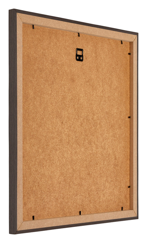 Mura MDF Marco de Fotos 50x50cm Roble Donker Parte trasera Oblicuo | Yourdecoration.es