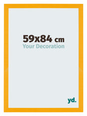 Mura MDF Marco de Fotos 59x84cm Amarillo Delantera Tamano | Yourdecoration.es