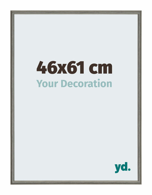 New York Aluminio Marco de Fotos 46x61cm Estructura de Mercurio Delantera Tamano | Yourdecoration.es