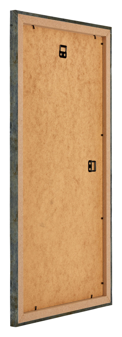 Mura MDF Marco de Fotos 40x80cm Azul y dorado fusionado Parte trasera Oblicuo | Yourdecoration.es