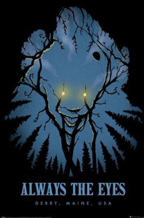 Poster It Welcom To Derry Always The Eyes 61x91 5cm PP2510322 | Yourdecoration.es