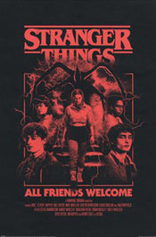 Poster Stranger Things 5 All Friends Welcome 61x91 5cm PP2500890 | Yourdecoration.es