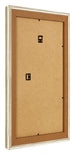 Marco de Fotos 20x30cm Brillo Metalico MDF Lazio Trasera Oblicuo | Yourdecoration.es