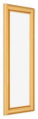 Marco de Fotos 20x60cm Dorado Matte MDF Lazio Delantera Oblicuo | Yourdecoration.es