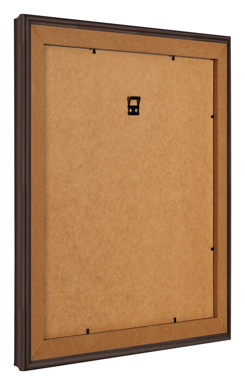 Marco de Fotos 25x25cm Roble Oscuro MDF Lazio Trasera Oblicuo | Yourdecoration.es