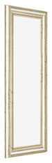 Marco de Fotos 25x75cm Brillo Metalico MDF Lazio Delantera Oblicuo | Yourdecoration.es