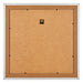 Marco de Fotos 30x30cm Plateado Mate MDF Lazio Trasera | Yourdecoration.es