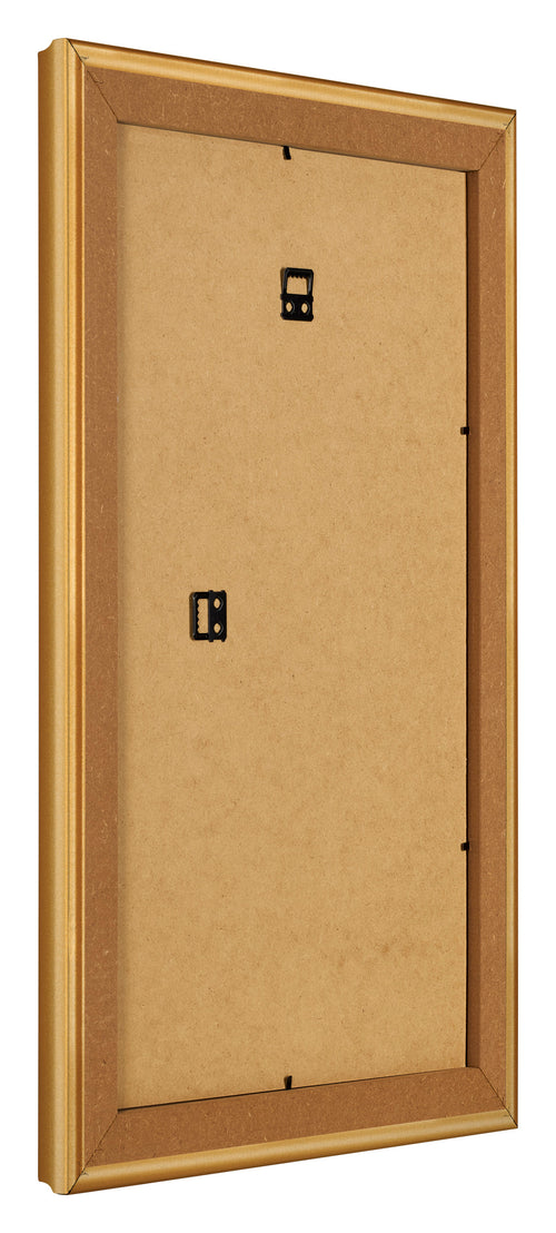 Marco de Fotos 30x50cm Dorado Matte MDF Lazio Trasera Oblicuo | Yourdecoration.es
