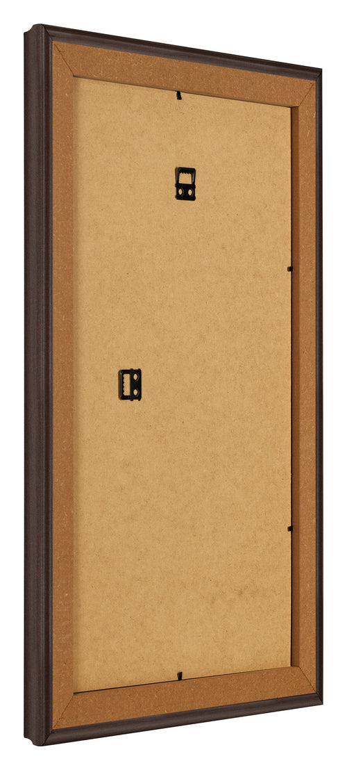 Marco de Fotos 33x48cm Roble Oscuro MDF Lazio Trasera Oblicuo | Yourdecoration.es